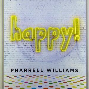 Happy! Kids Book by Pharrell Williams Hardcover | Toddler Picture Book